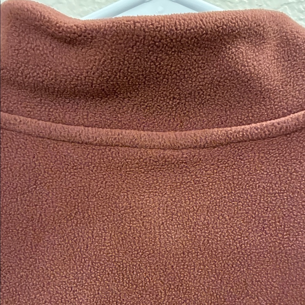 Nike Women's Chocolate Brown Zip-Up Sweatshirt - Picture 6 of 6